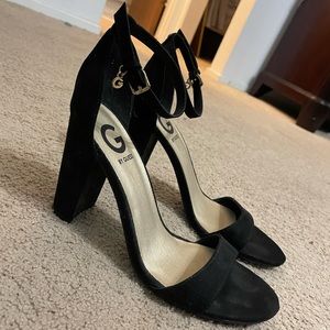 G By GUESS block heel